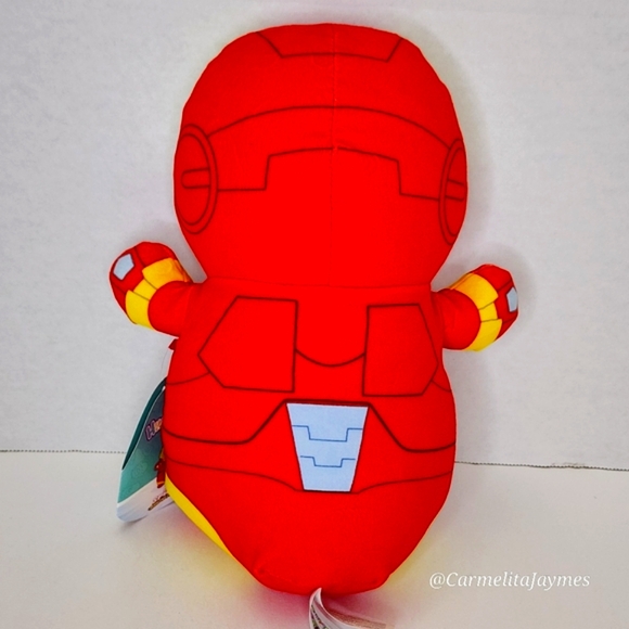 IRON MAN 🦸♂️ Marvel Comics Superhero HugMee Original Squishmallow ☆ NWT☆ - Picture 5 of 8